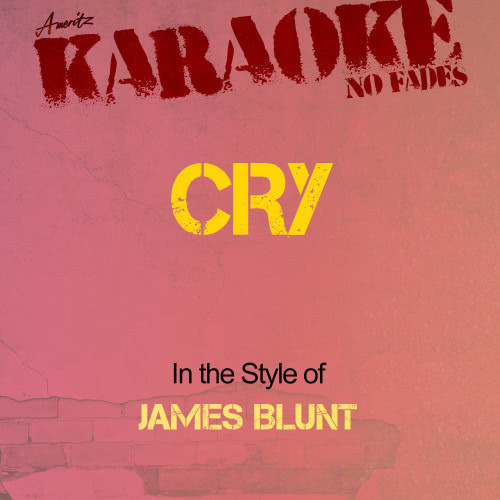 Cry (In the Style of James Blunt) [Karaoke Version] (Karaoke Version)