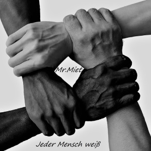 Listen to Jeder Mensch weiß (Beat by Minky Beatz) song with lyrics from Mr.Miet