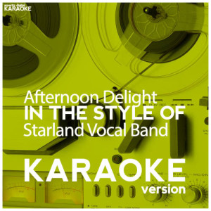 ดาวน์โหลดและฟังเพลง Afternoon Delight (In the Style of Starland Vocal Band) [Karaoke Version] (Karaoke Version) พร้อมเนื้อเพลงจาก Ameritz Digital Karaoke