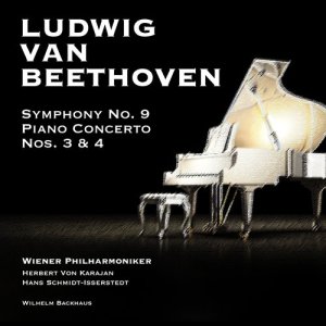 維也納愛樂樂團的專輯Ludwig Van Beethoven: Symphony No. 9 - Piano Concerto Nos. 3 & 4