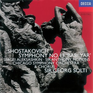 Antony Hopkins的專輯Shostakovich: Symphony No.13/Yevtushenko: Poems