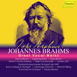 อัลบัม Great Vocal Works: Johannes Brahms ศิลปิน Gachinger Kantorei