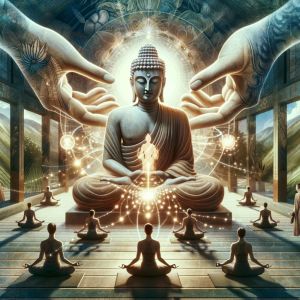Album Renovação da Energia (Terapia de Cura, Reiki para Equilíbrio, Reflexões da Mente, Yoga e Relaxamento) oleh Academia de Meditação Buddha