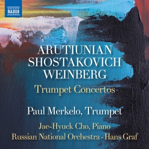 อัลบัม Arutiunian, Weinberg & Shostakovich: Trumpet Concertos ศิลปิน Paul Merkelo
