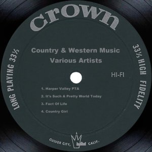 Joan Harris的專輯Country & Western Music