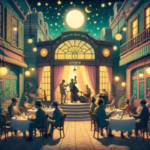 อัลบัม Clair de Lune Jazz (Une Nuit Étoilée au Restaurant) ศิลปิน Instrumental jazz musique d'ambiance