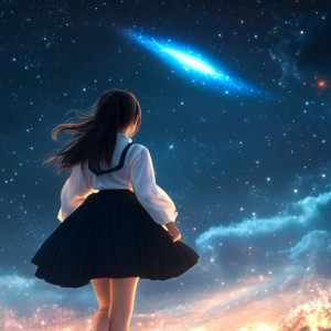 收听しおり的流れ星歌词歌曲