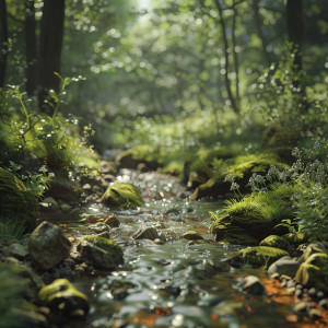 ดาวน์โหลดและฟังเพลง River of Serenity in Dawn's Light พร้อมเนื้อเพลงจาก Dr. Karma & Meditation