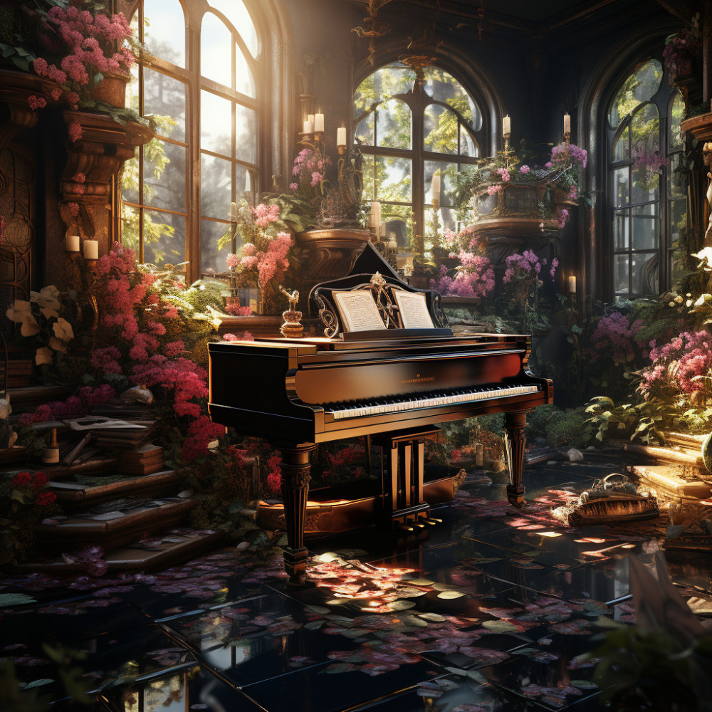 Eco Suave De Piano Para El Masaje