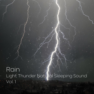 Rain: Light Thunder Natural Sleeping Sound Vol. 1