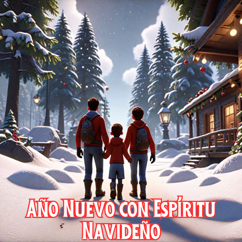Canción de Navidad para el Año Nuevo Feliz