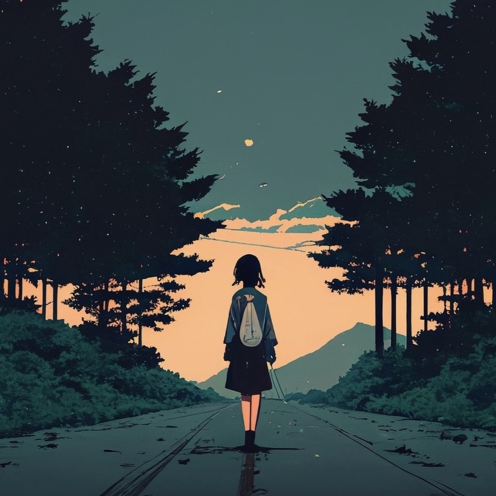 平和なアニメ瞑想" (Peaceful Anime Meditation)