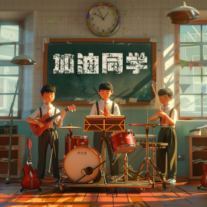 Listen to 加油，同学 (活力版) song with lyrics from 土豆王国小乐队
