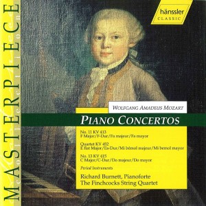 Richard Burnett的專輯Mozart: Piano Concertos Nos. 11 and 13 (arr. for piano quintet)