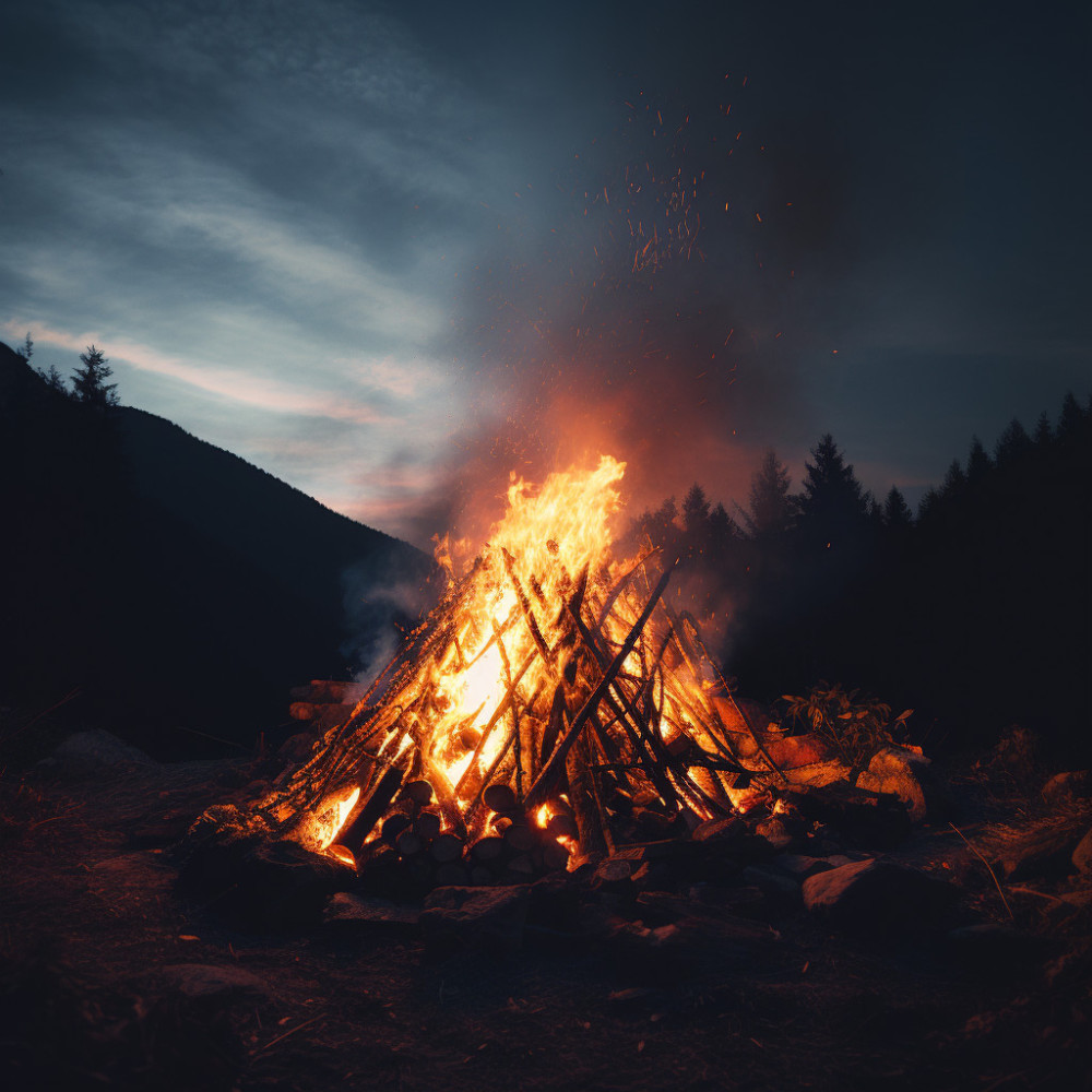 Fire's Soothing Binaural Tune
