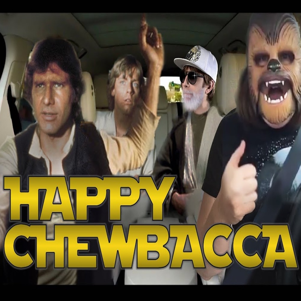 Happy Chewbacca Mask