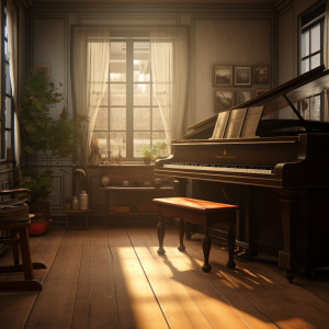ดาวน์โหลดและฟังเพลง Night's Quiet Lullaby On Keys พร้อมเนื้อเพลงจาก Jazz for Working Playlist
