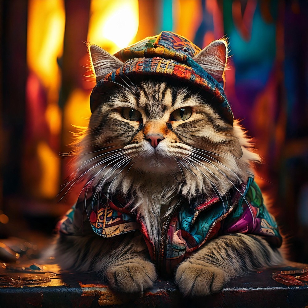 Cats' Comfort Evening Hip