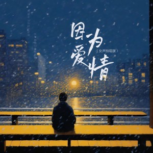 Dengarkan 因为爱情（抒情版） (完整版) lagu dari 藤柒吖 dengan lirik