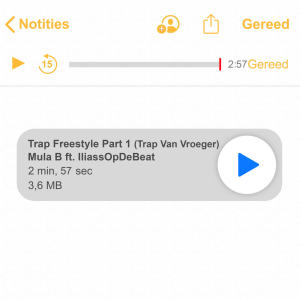 อัลบัม Trap Freestyle, Pt. 1 (Trap Van Vroeger) (Explicit) ศิลปิน Mula B