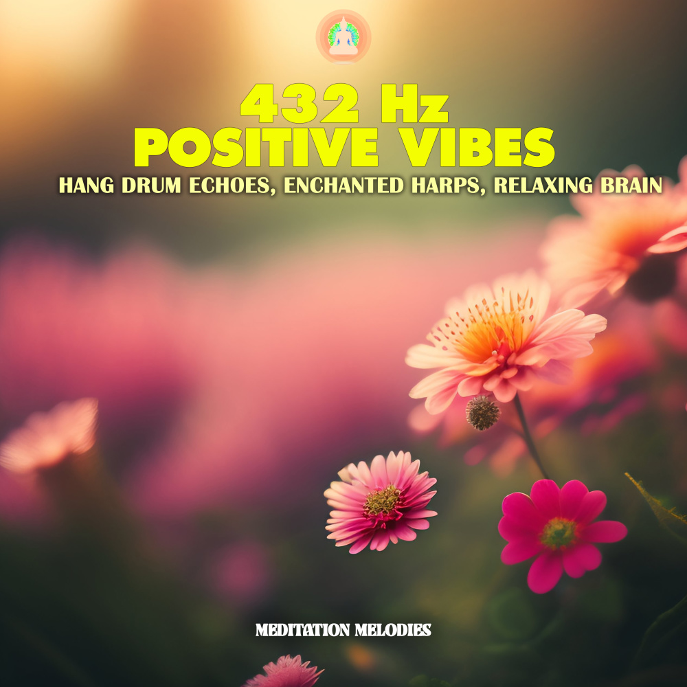 432Hz Positive Vibes: Hang Drum Echoes, Enchanted Harps, Relaxing Brain