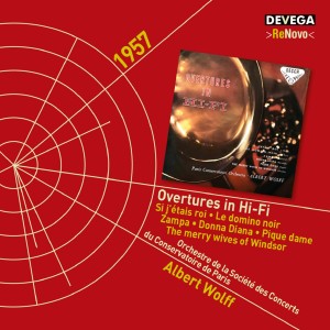 Album Overtures (Adam, Auber, Hérold, Reznicek, Suppé, Nicolai) oleh Orchestre de la Société des Concerts du Conservatoire de Paris