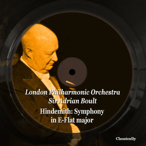 Album Hindemith: Symphony in E-Flat Major oleh Adrian Boult