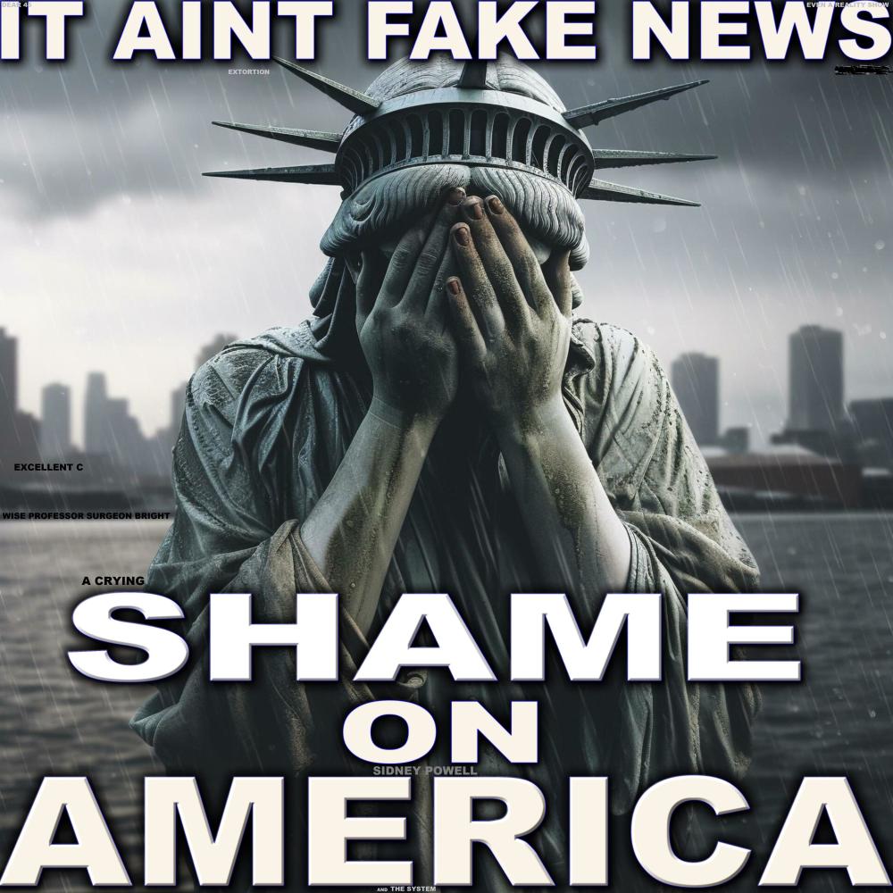 SHAME ON SIDNEY POWELL, AMERICA AND THE SYSTEM, Dear 45 It Ain't EXTORTION, FAKE NEWS, EVEN A REALITY SHOW (Radio Edit)