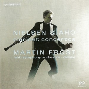 Album Nielsen / Aho: Clarinet Concertos from Martin Fröst