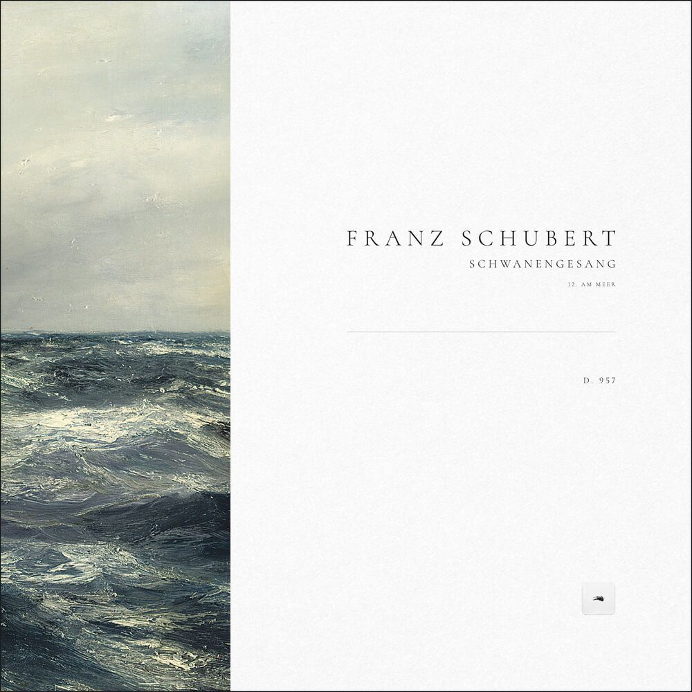 Schwanengesang, D. 957: 12. Am Meer