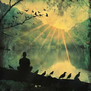 Asian Zen Meditation的專輯Meditation Rhythms: Binaural Birds Peace - 80 88 Hz