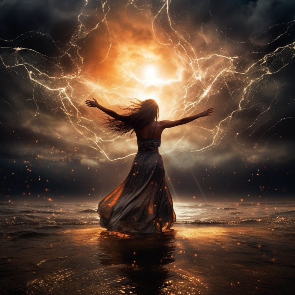 Beneath Thunder's Serene Embrace