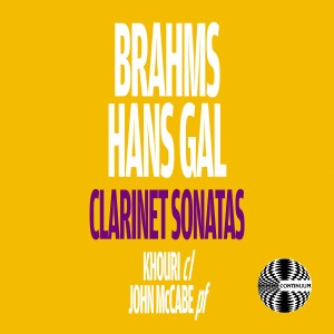 John McCabe的專輯Brahms and Hans Gal Clarinet Sonatas