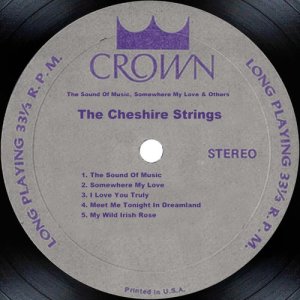 The Cheshire Strings的專輯The Sound Of Music, Somewhere My Love & Others