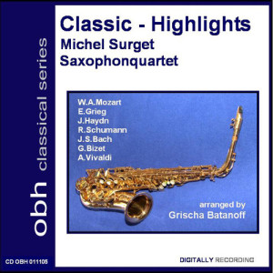 Michel Surget - Saxophonquartet的專輯Classic-Highlights