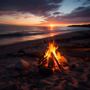 Studying的專輯Fireside Tranquility: Beach Music for Chillaxing
