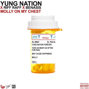 Album Molly on My Chest (feat. Riff Raff & Benasis) (Explicit) from Yung Nation