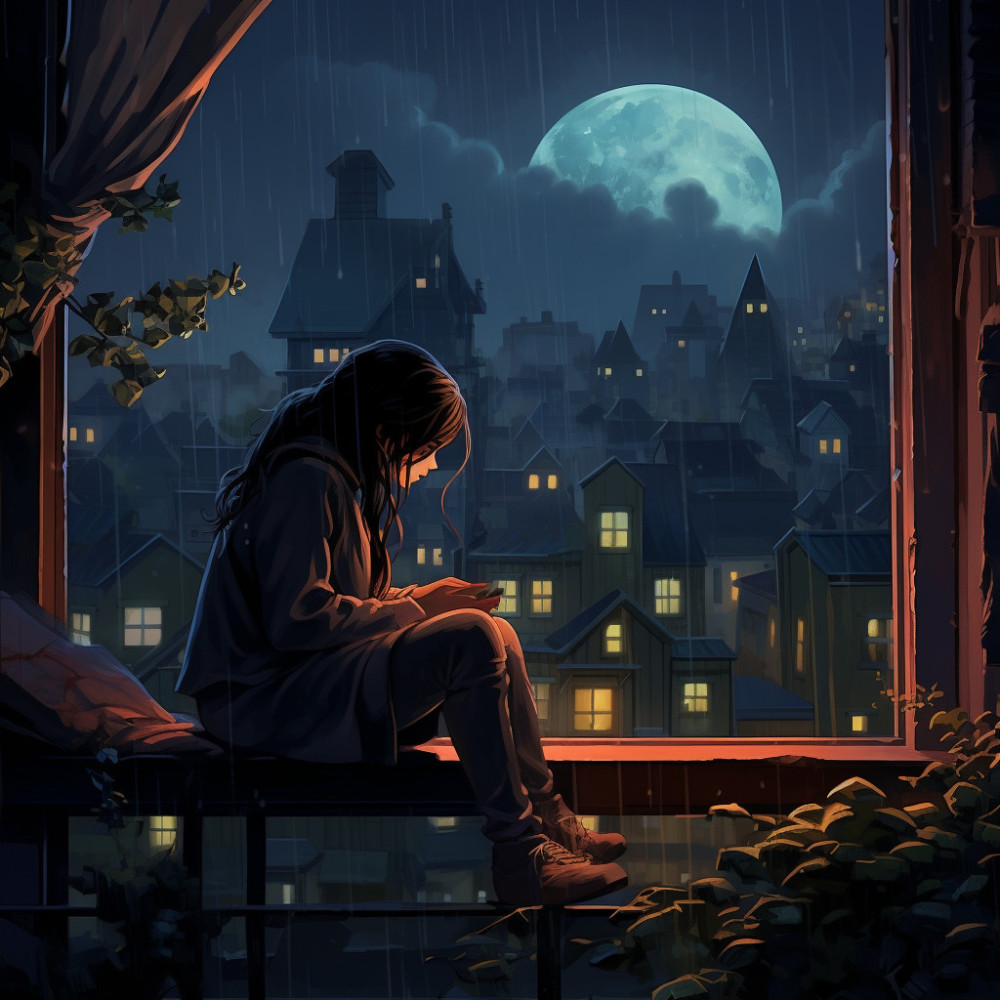 Serene Meditation with Rain's Focus
