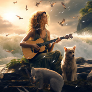 Lightning, Thunder and Rain Storm的专辑Harmonic Rain Dogs: Musical Canine Serenity