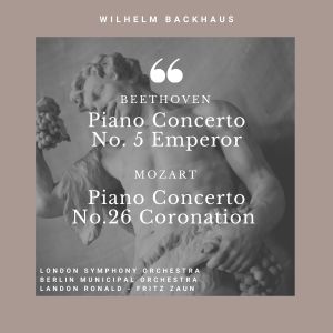 อัลบัม Piano Concertos Nos. 5 Emperor & 26 Coronation of Beethoven & Mozart ศิลปิน Landon Ronald
