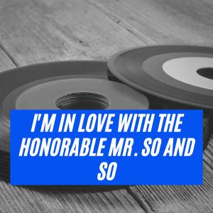 Album I'm in Love with the Honorable Mr. So and So from Abbe Lane
