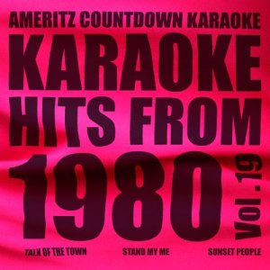อัลบัม Karaoke Hits from 1980, Vol. 19 ศิลปิน Ameritz Countdown Karaoke