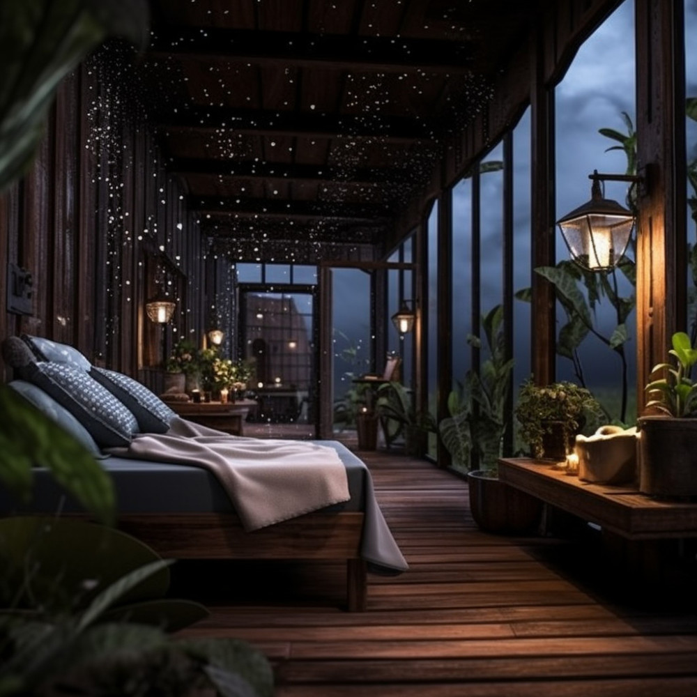 Spa Rain Binaural Rhythms