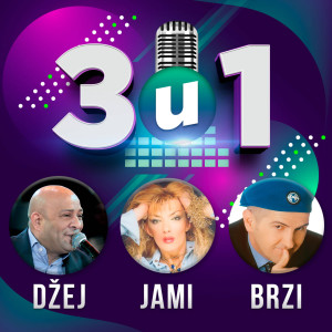 อัลบัม 3 u 1  - Džej, Jami, Brzi ศิลปิน Miroljub Brzaković Brzi