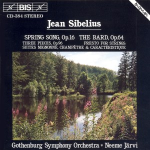 Monica Einarson的專輯Sibelius: Spring Song / The Bard / Three Pieces, Op. 96 / Presto for Strings / Three Suites