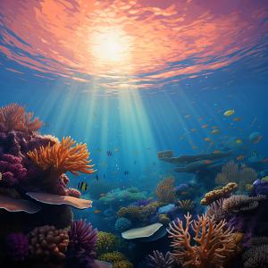 Coral Reef Sunset