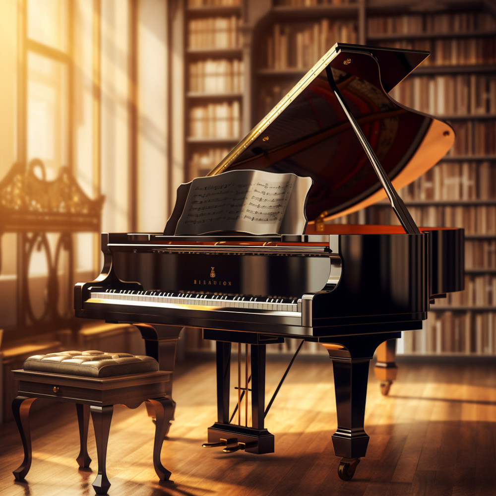 Piano Focused Thoughts Calm