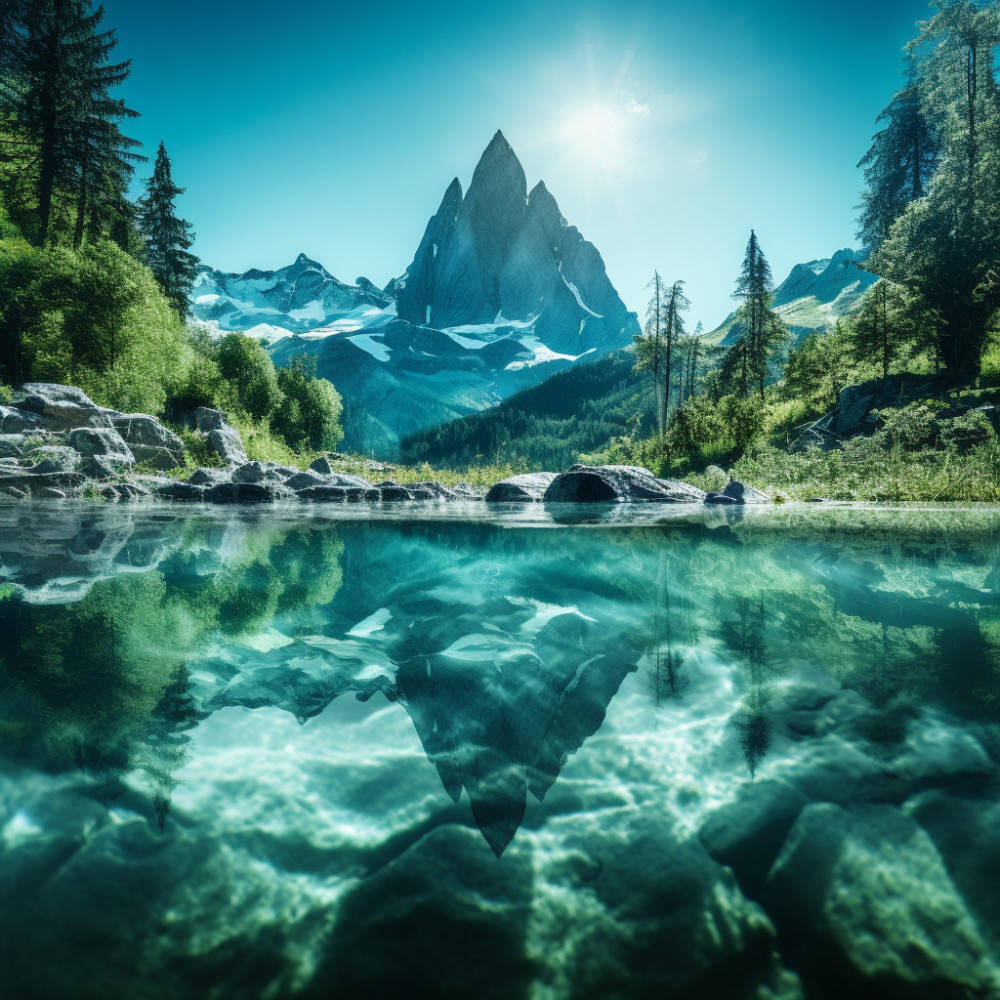 Lakeside Dreamscape Serenity