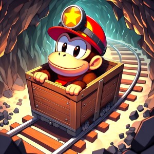 ดาวน์โหลดและฟังเพลง Donkey Kong: Mining Melancholy Lofi พร้อมเนื้อเพลงจาก Sad Gatomon