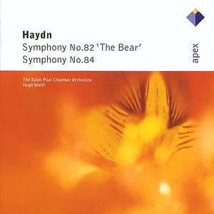 อัลบัม Haydn : Symphonies Nos 82 & 84  -  Apex ศิลปิน The Saint Paul Chamber Orchestra